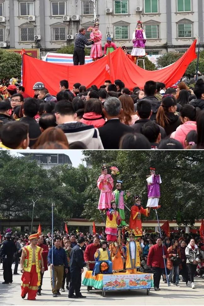 直击广西宾阳炮龙节现场